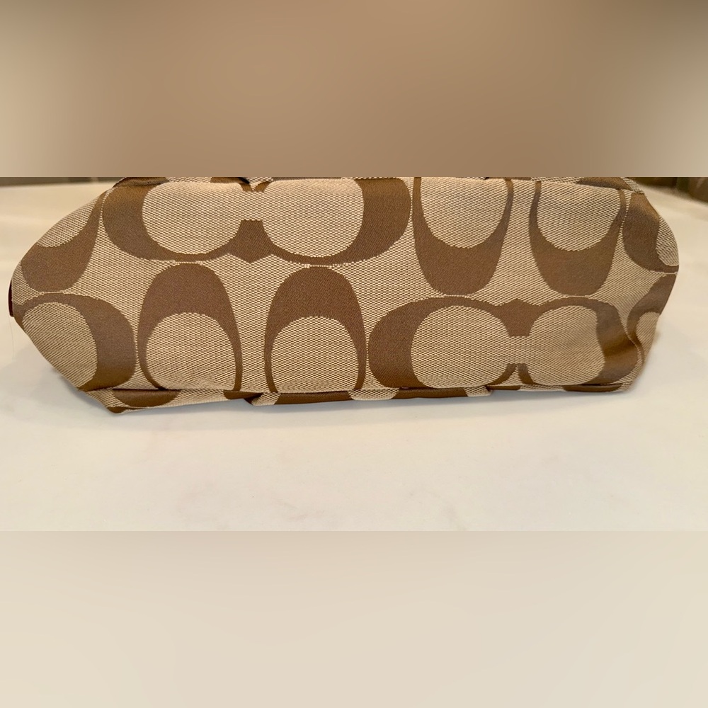 Coach Signature Jacquard Swingpack Crossbody Shoulder - Picture 3 of 6